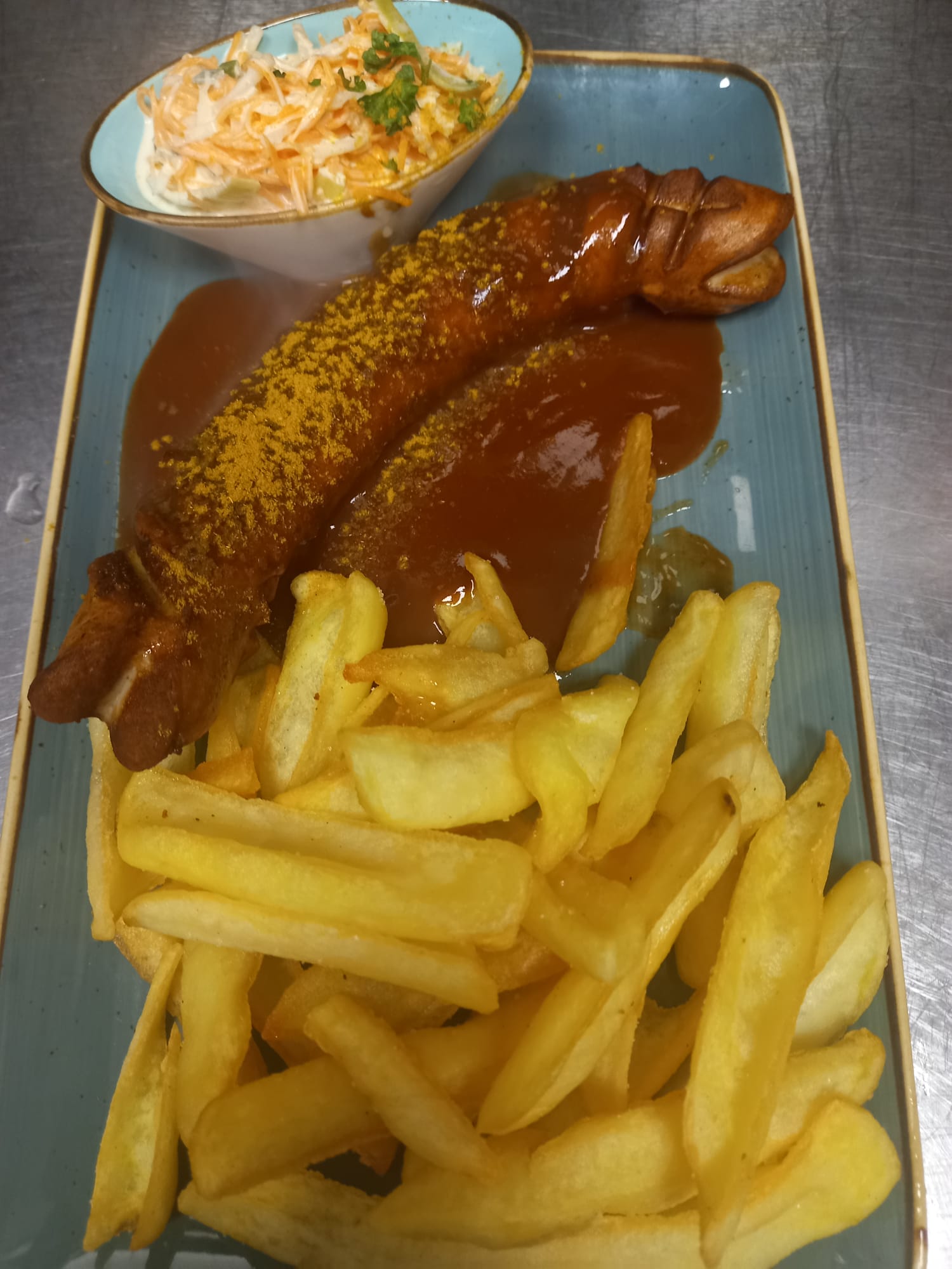 HAUSGEMACHTE CURRYWURST