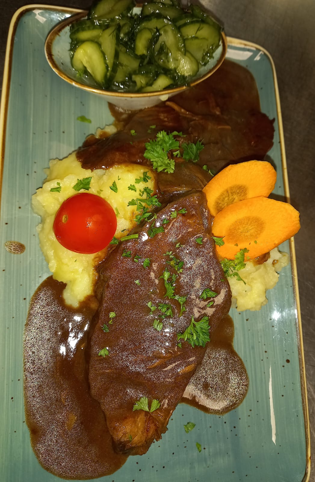 RINDERBRATEN „BRAUMEISTER ART“ (vom Brandenburger Weiderind)